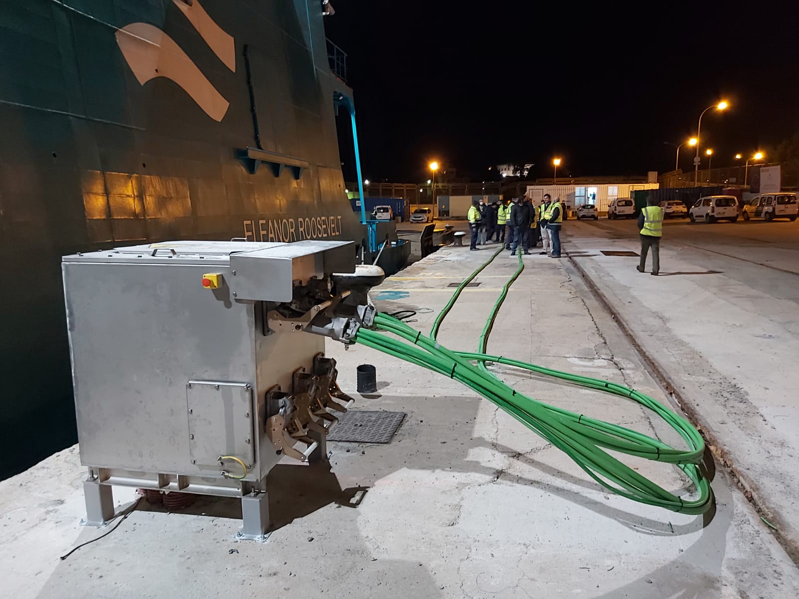 El sistema “cold ironing” estará operativo en el puerto de Palma a final de mes